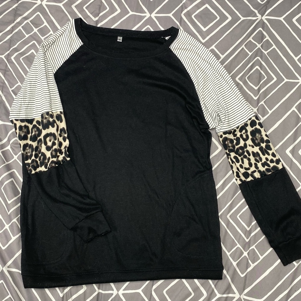 Women’s leopard top